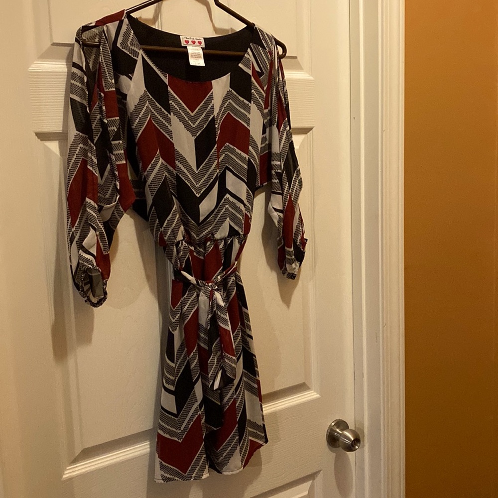 Three Pink Hearts Dress.